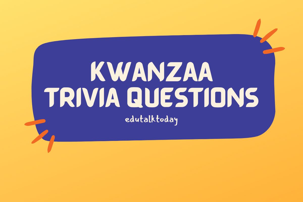 Featured image with text - Kwanzaa Trivia Questions