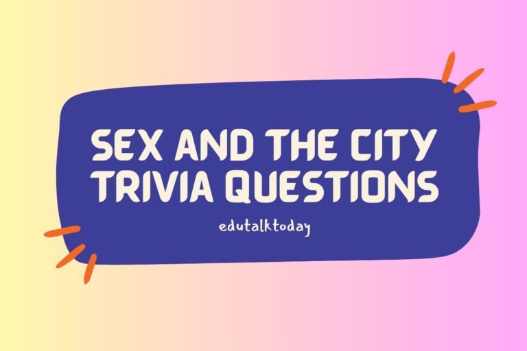30 Sex and the City Trivia Questions