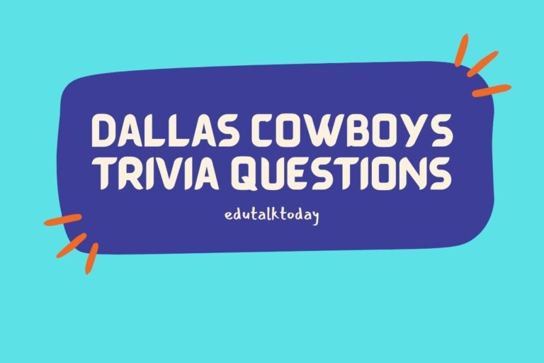 33 Dallas Cowboys Trivia Questions