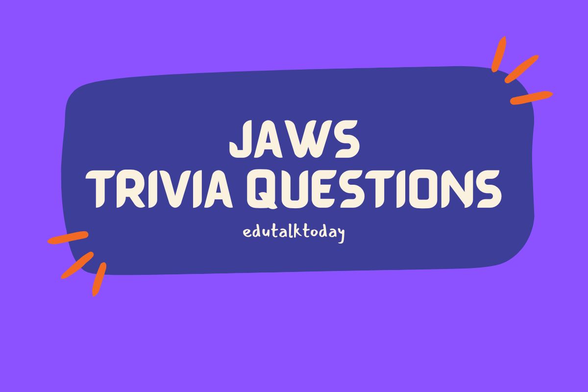 Featured Image with Text - Jaws Trivia Questions