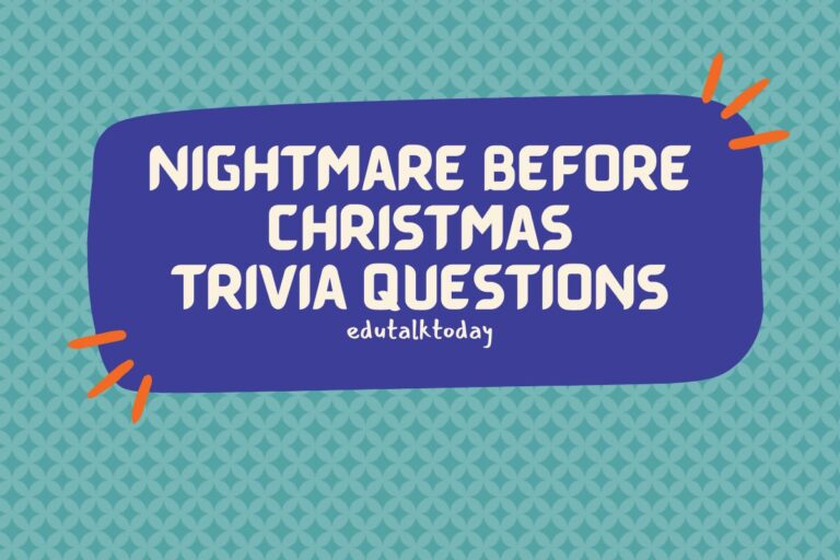 34 Nightmare Before Christmas Trivia Questions