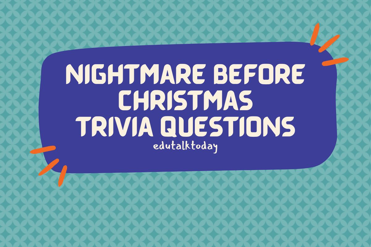 Featured image with Text - Nightmare Before Christmas Trivia Questions