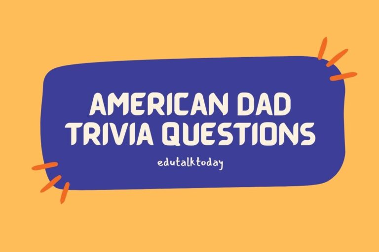 40 American Dad Trivia Questions