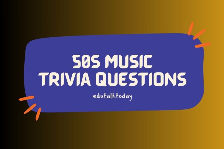 50s Music Trivia Questions