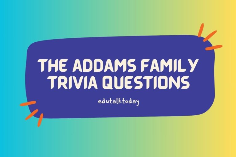 The Addams Family Trivia Questions