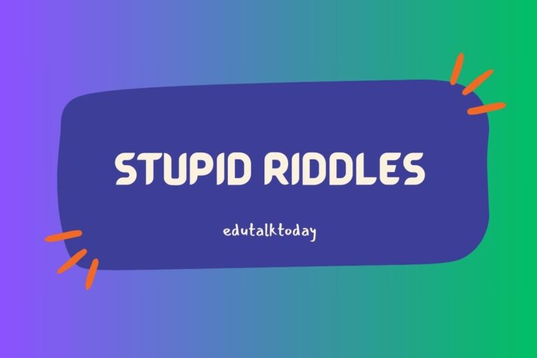 40 Stupid Riddles