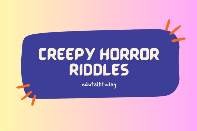 Creepy Horror Riddles