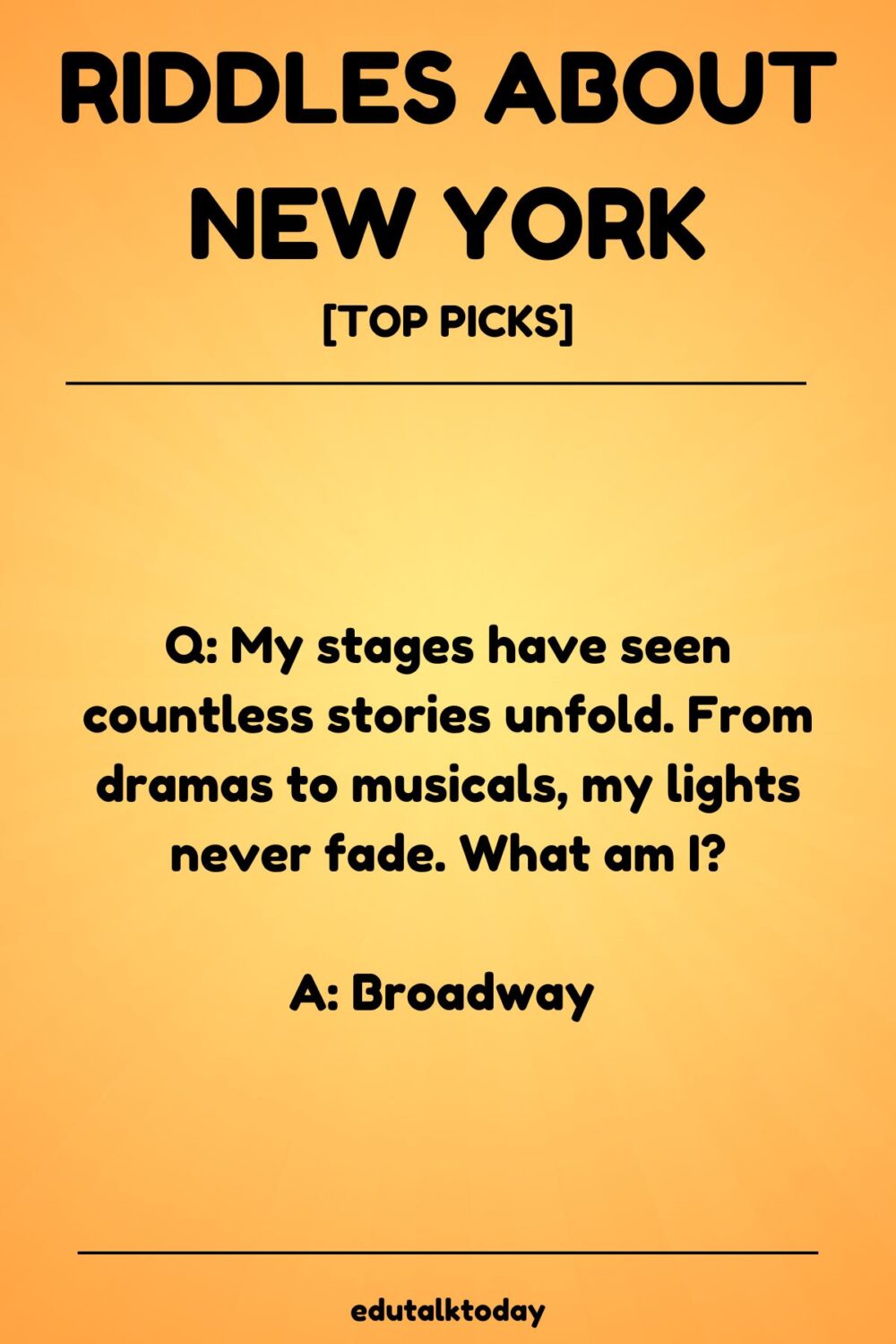 40 Riddles About New York