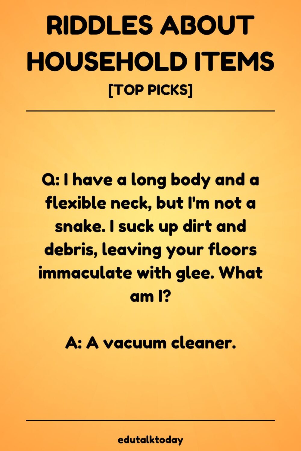 35 Riddles About Household Items and Objects