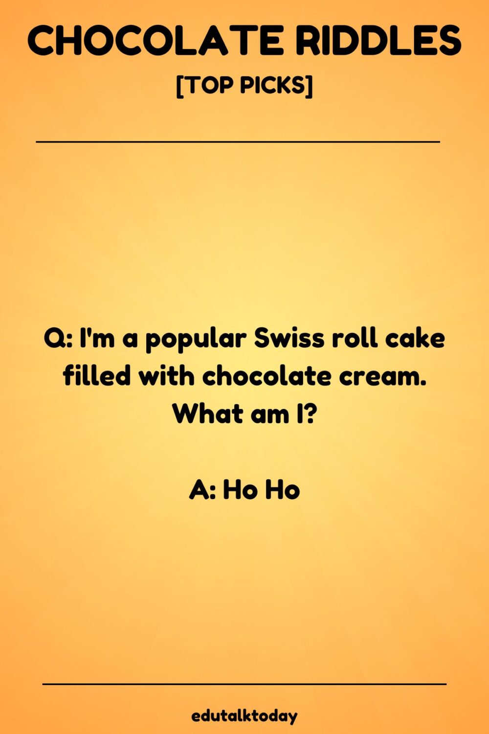 28 Chocolate Riddles with Answers