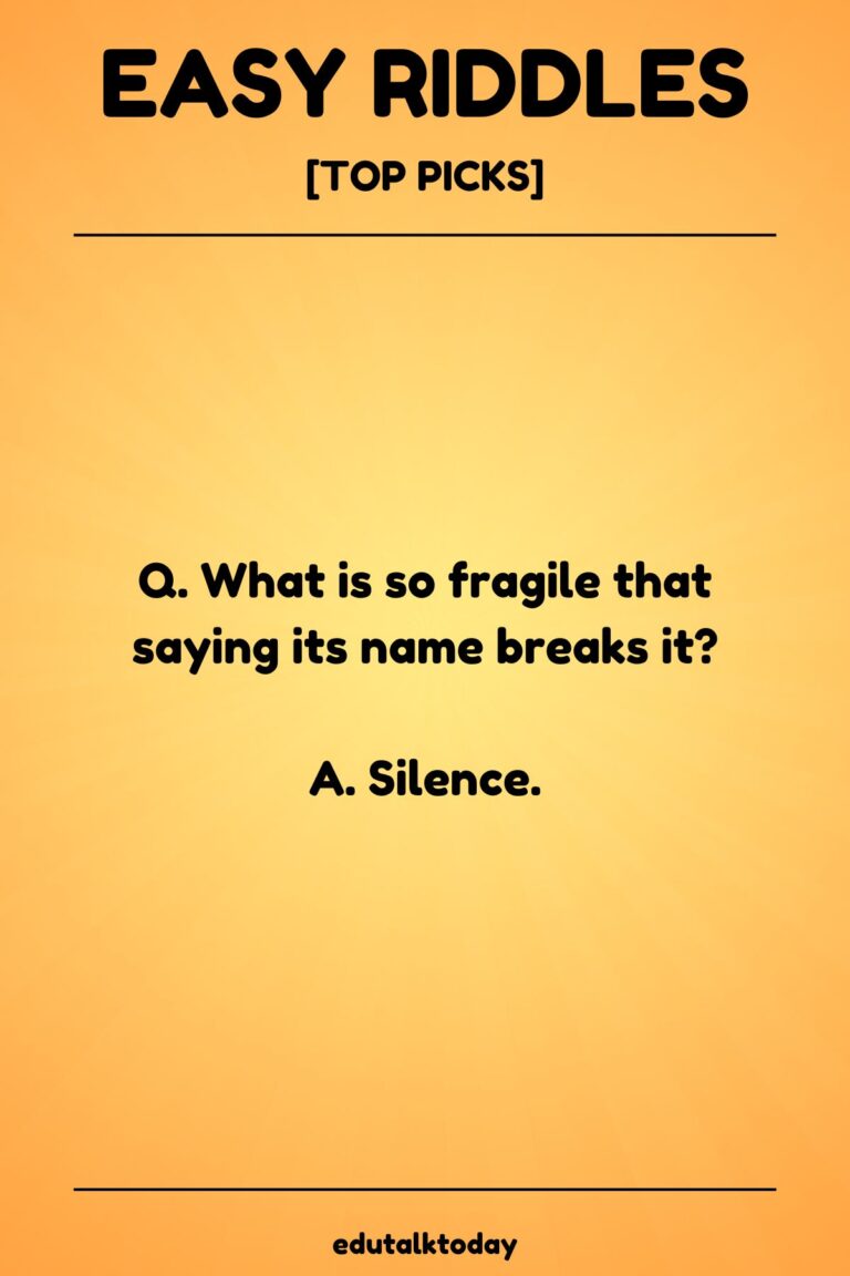 96 Riddles With Answers - The Ultimate List - EduTalkToday