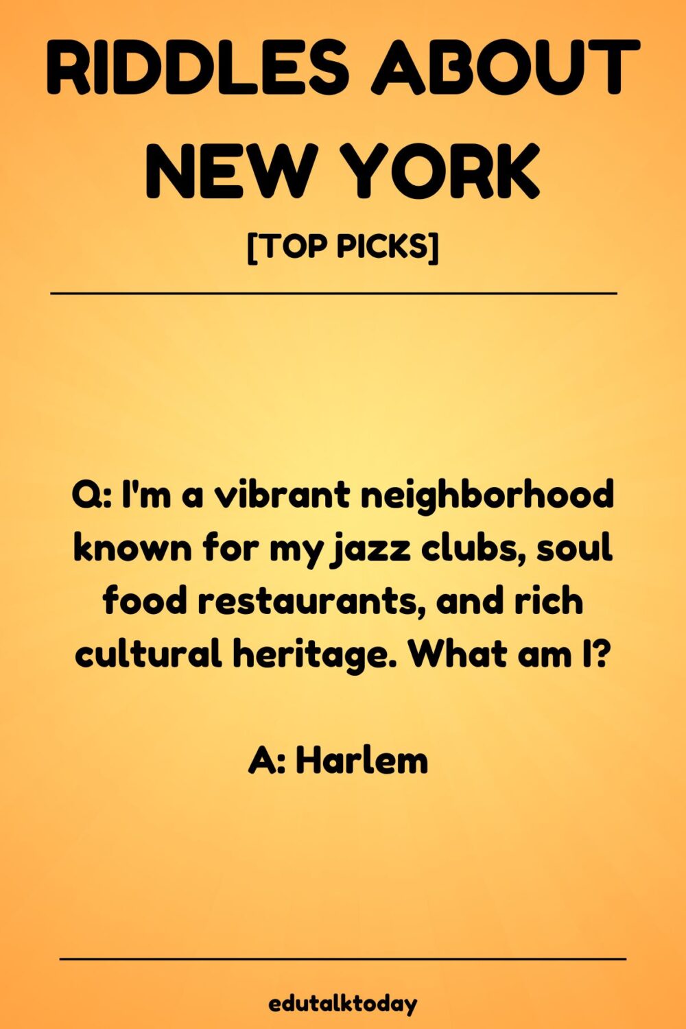 40 Riddles About New York