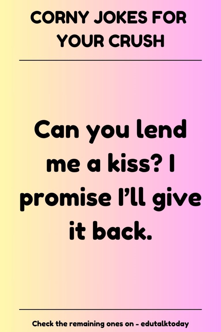 100 Funny Jokes For Your Crush (Includes Flirty, Knock Knock, Corny and ...