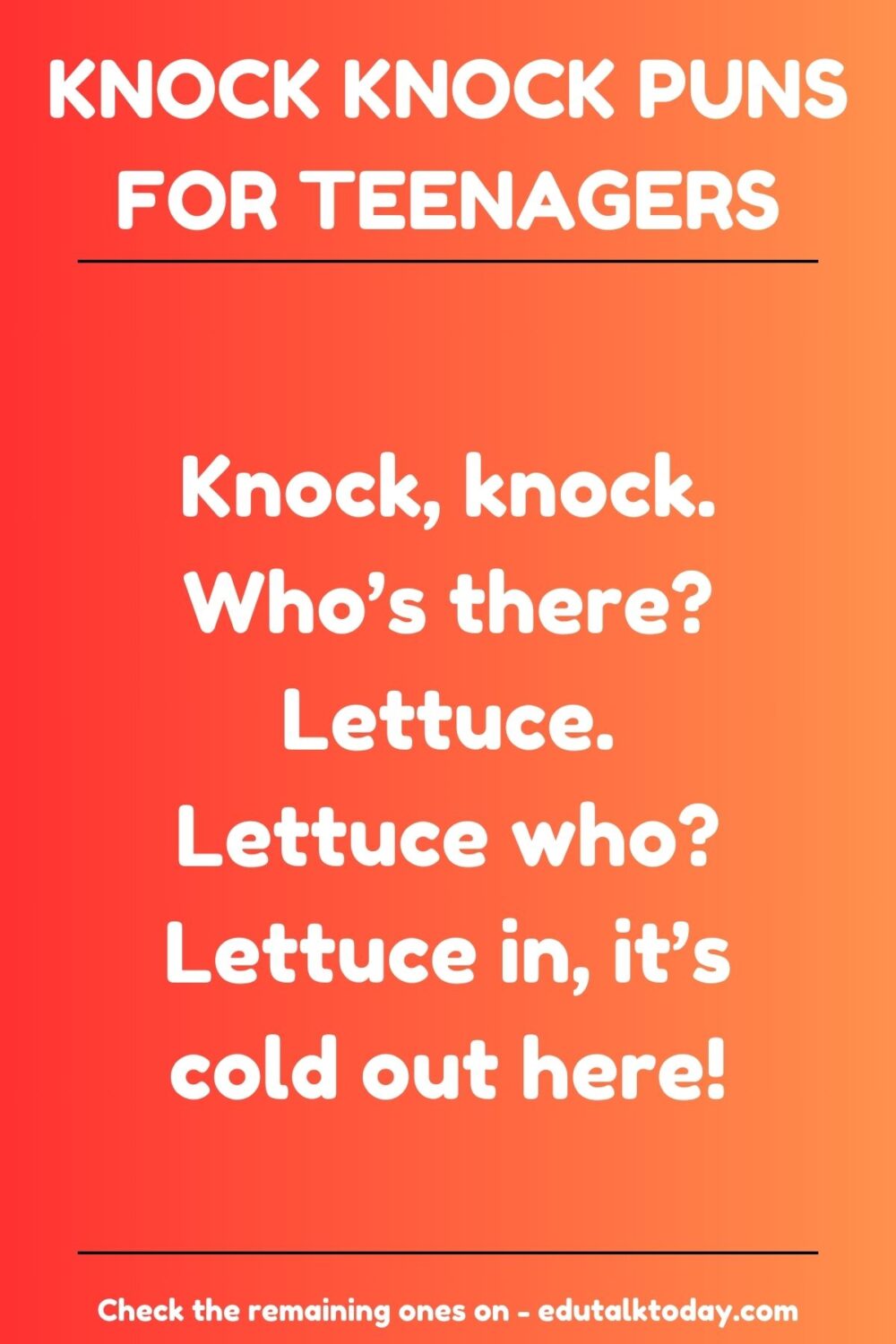 240 Jokes For Teenagers (Clean Jokes, Dad Jokes, Dark Jokes and Knock Knock Puns)