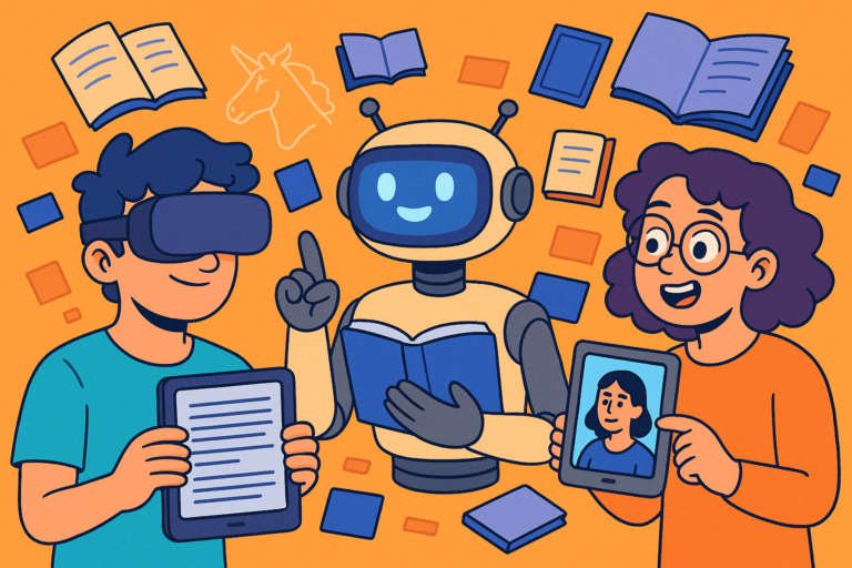 How Technology Will Transform Our Reading Habits (VR, AI Storytellers, E-Books)