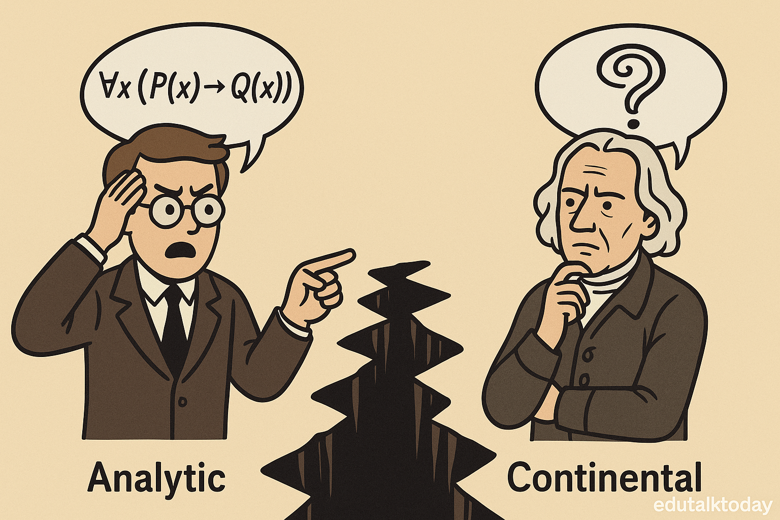 Analytic vs. Continental | How To Understand Philosophy’s Great Divide