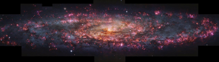 Astronomers Capture the Most Colorful and Detailed Map of the Sculptor Galaxy
