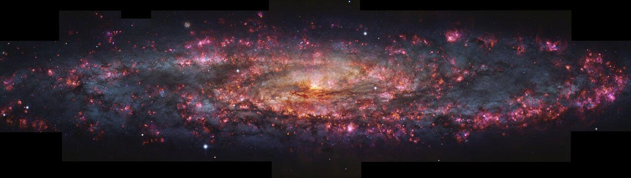 Astronomers Capture the Most Colorful and Detailed Map of the Sculptor Galaxy