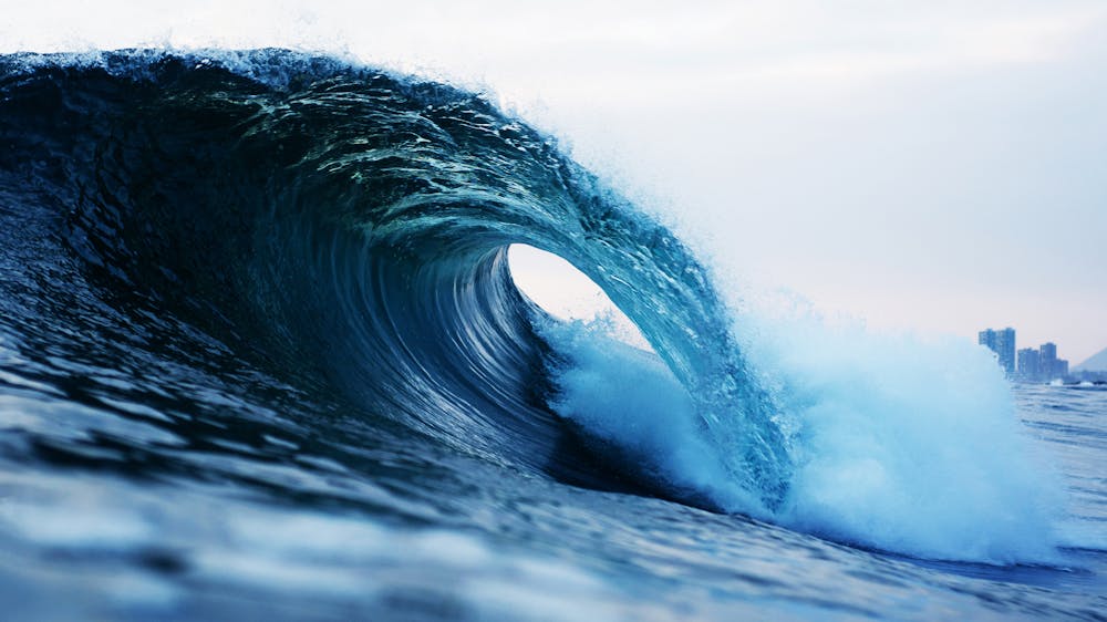 How Rogue Waves Really Form - The Science Behind Nature’s Ocean Giants Capturing the energy of a barrel wave crashing on the Chilean coast.