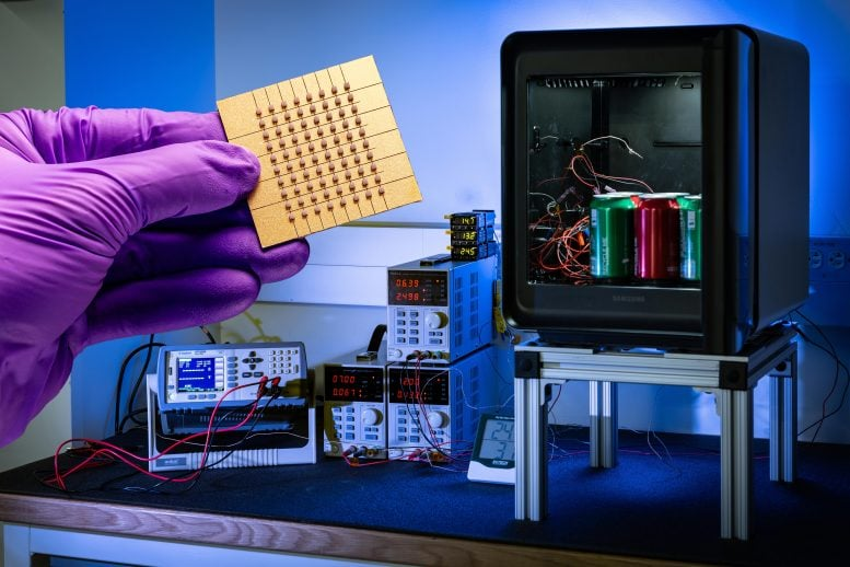 CHESS Thermoelectric Films Could Make Refrigerators Twice as Efficient and Whisper-Quiet CHESS Thermoelectric Films Could Make Refrigerators Twice as Efficient and Whisper-Quiet