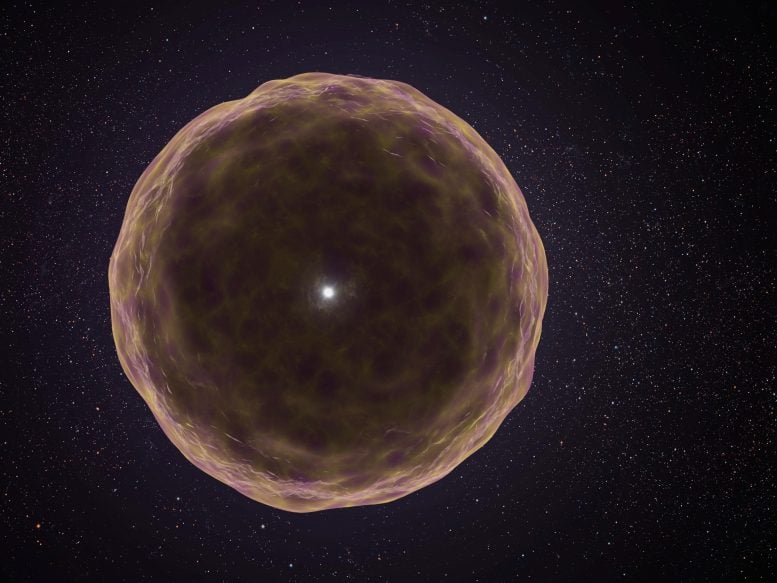 Astronomers Uncover a Rare Supernova That Exposed Its Silicon Core