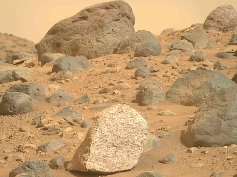 Strange Mars Rocks May Hold Clues to Ancient Life