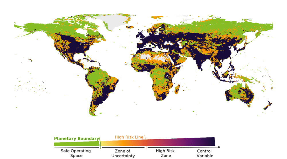 60% of Earth’s Land Has Crossed the “Safe Zone” 60% of Earth’s Land Has Crossed the “Safe Zone”
