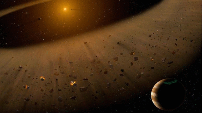 Webb Telescope Finds a Curious “Blob” Near Epsilon Eridani, But Is It a Planet?