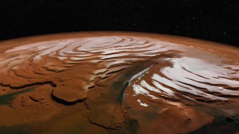 A Mysterious Ozone Surge Found in Mars’s Frozen Polar Night