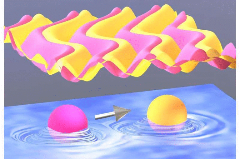 Chasing Molecules Show How Order Can Arise from Chaos in Living Systems