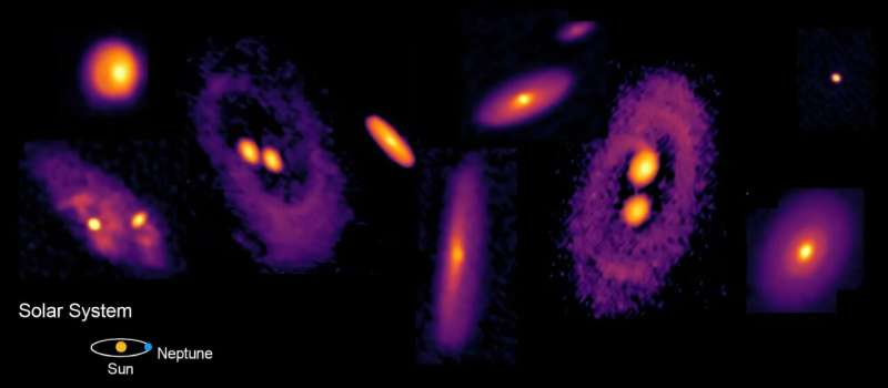 Astronomers Use ALMA to Spot Baby Planets Forming Inside Dusty Protostellar Disks