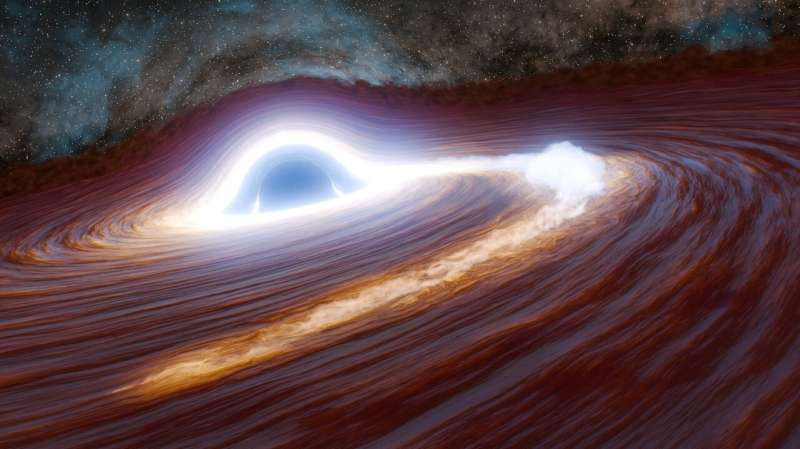 The Brightest and Most Distant Black Hole Flare Ever Seen Stuns Astronomers