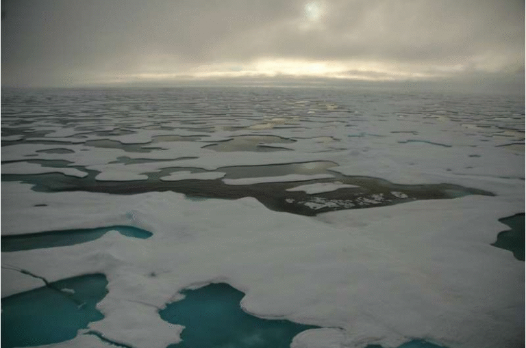 Cosmic Dust Helps Reconstruct 30,000 Years of Arctic Sea Ice History