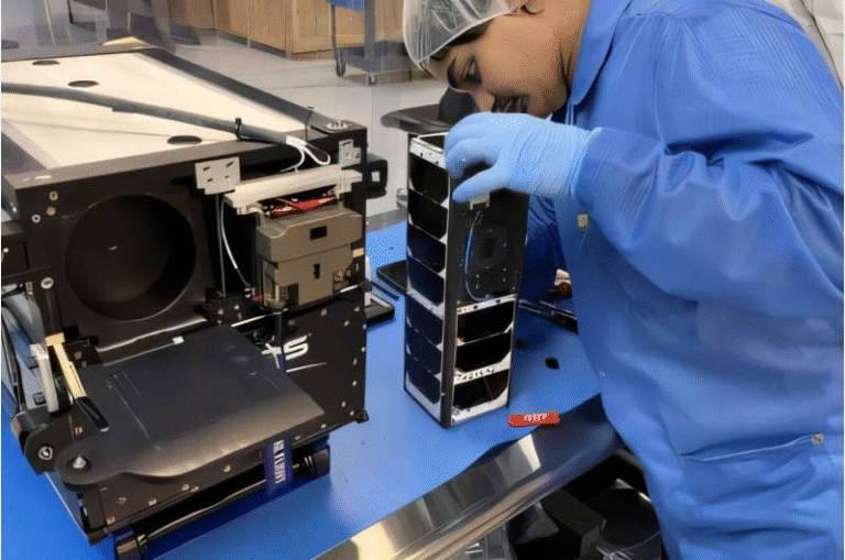 Student-Built 3UCubed Satellite Heads for Orbit to Study Solar Wind and Space Weather