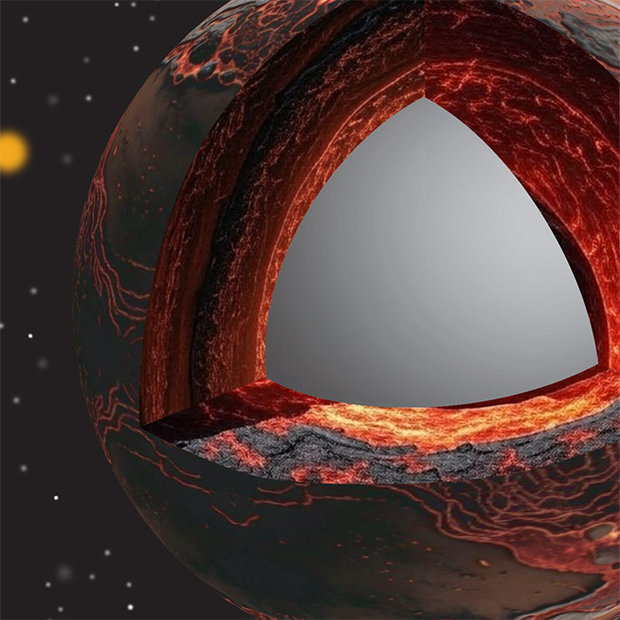 New Research Suggests Earth’s Deep Mantle Structures Formed Through Core–Mantle Mixing in Early Planet History