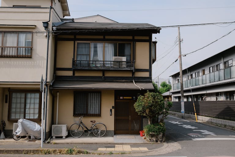 Charming Japanese-style house in a quiet residential district.