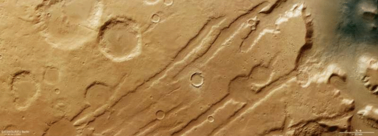 New Mars Express Images Reveal What a Martian Ice Age Left Behind