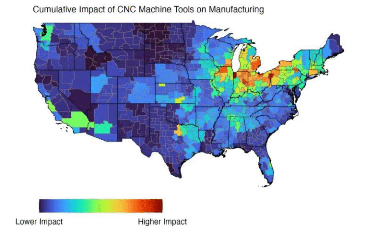 How Computerized Machine Tools Reshaped American Manufacturing and What This Means for Today’s AI Wave