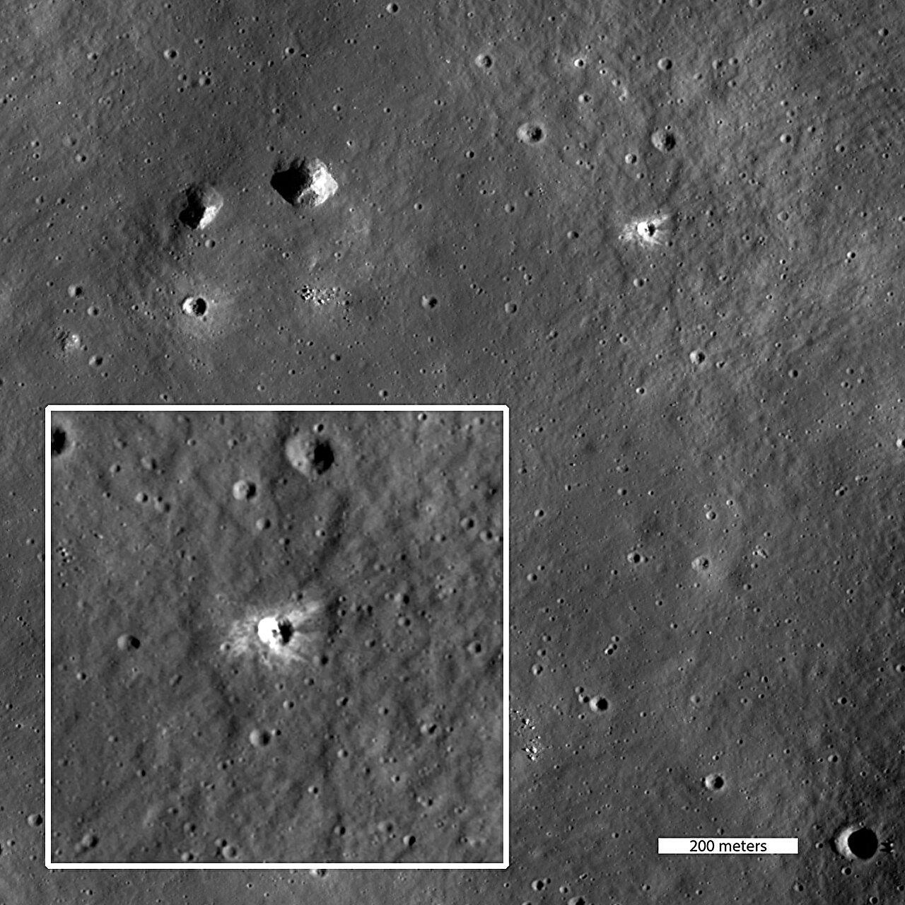 NASA Scientists Discover a Brand-New Impact Crater on the Moon That Formed in Modern Times