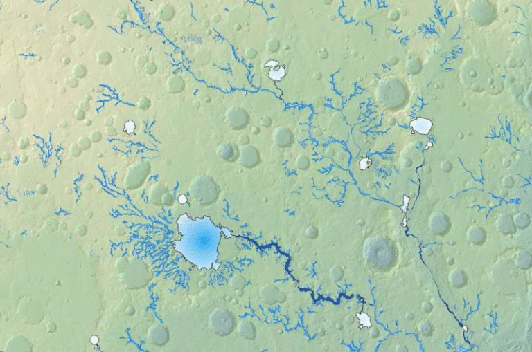 Scientists Have Mapped Mars’ Ancient River Drainage Systems for the First Time