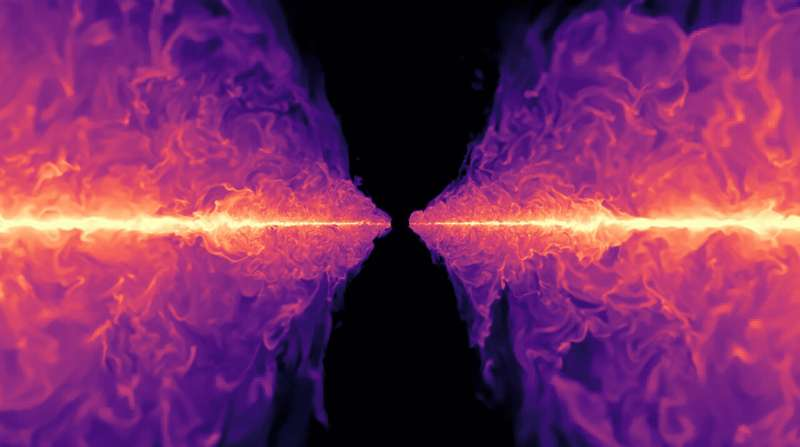 New Supercomputer Simulations Reveal How Black Holes Produce Extreme Light