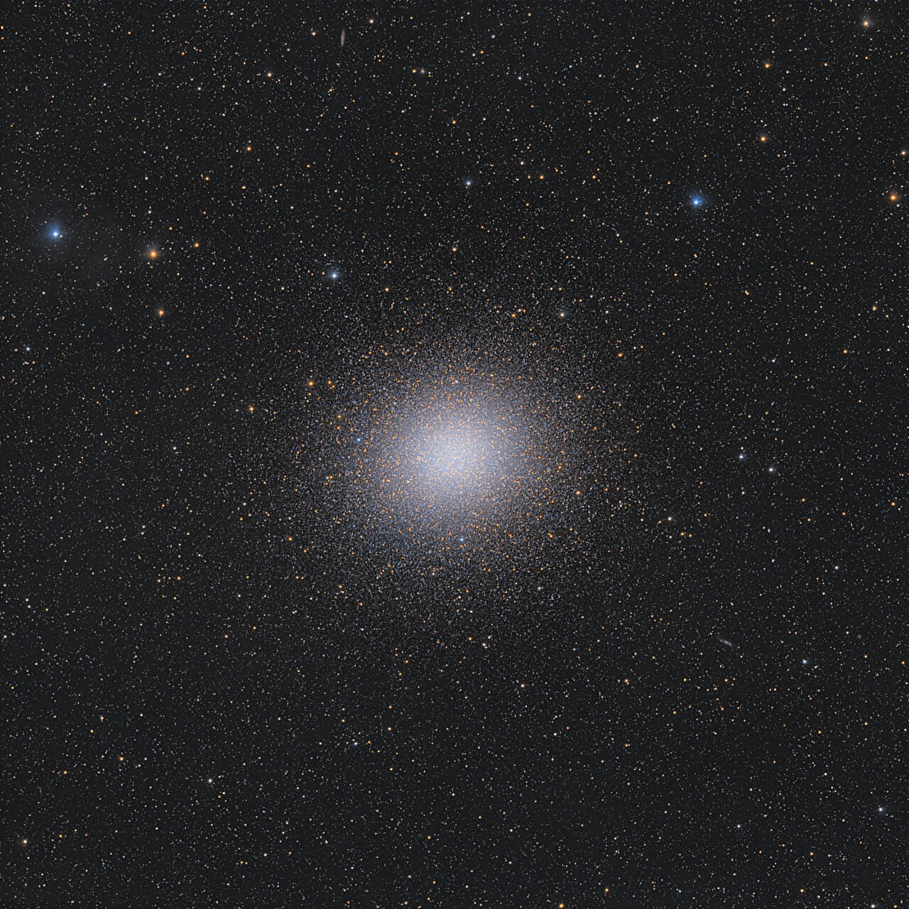 Radio Telescopes Find No Sign of a Black Hole at the Heart of Omega Centauri