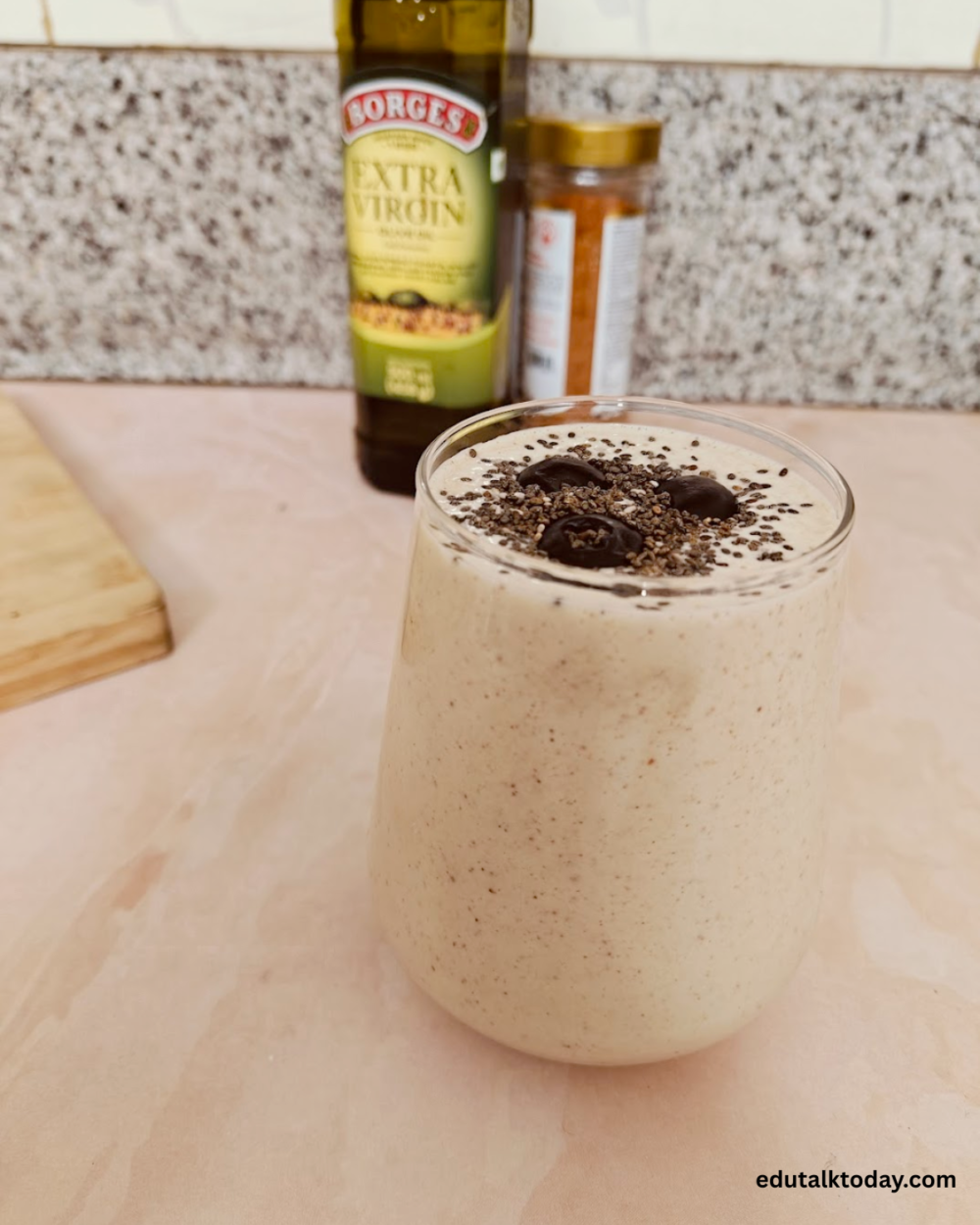 Nut Butter Avocado Oats Smoothie