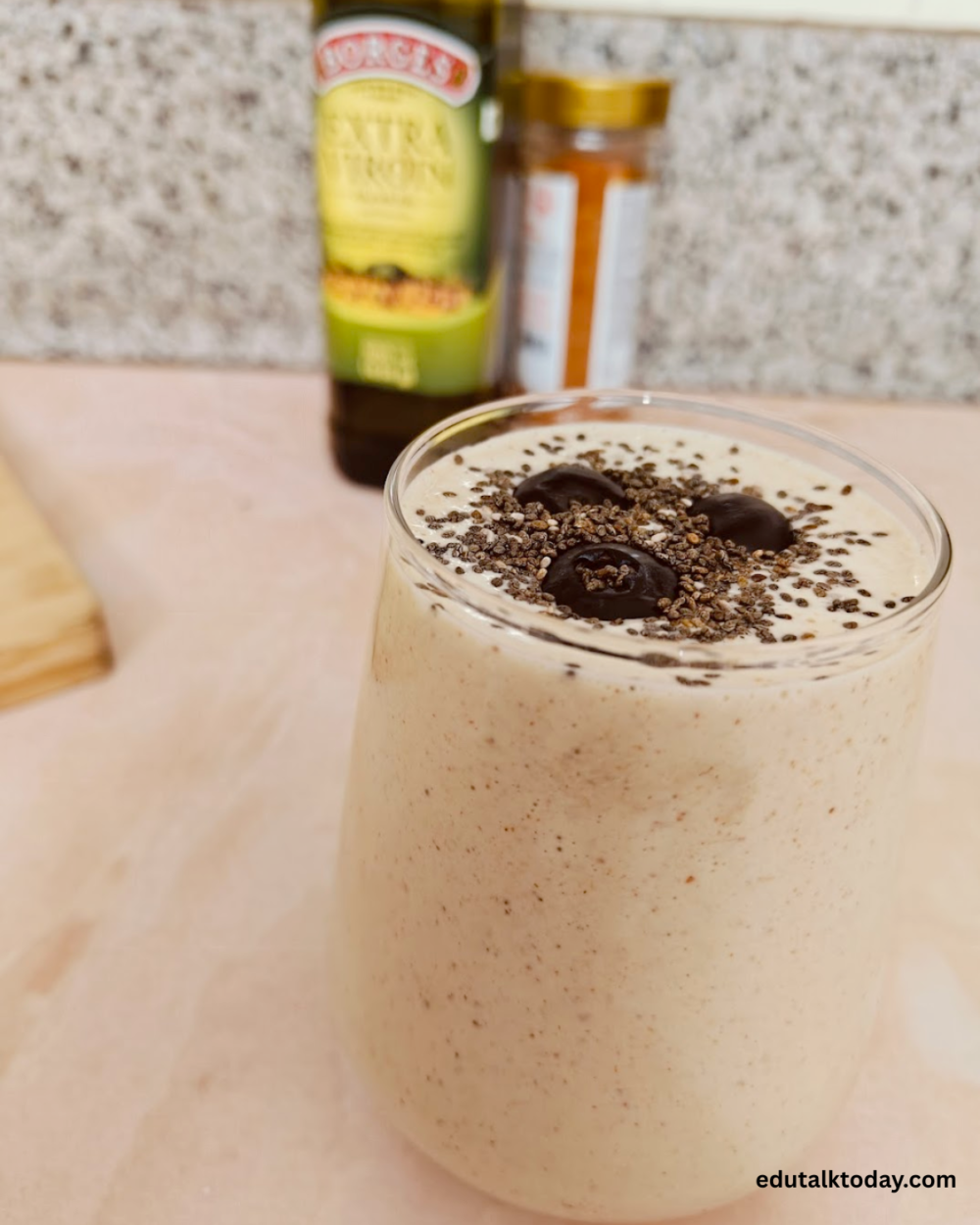 Nut Butter Avocado Oats Smoothie