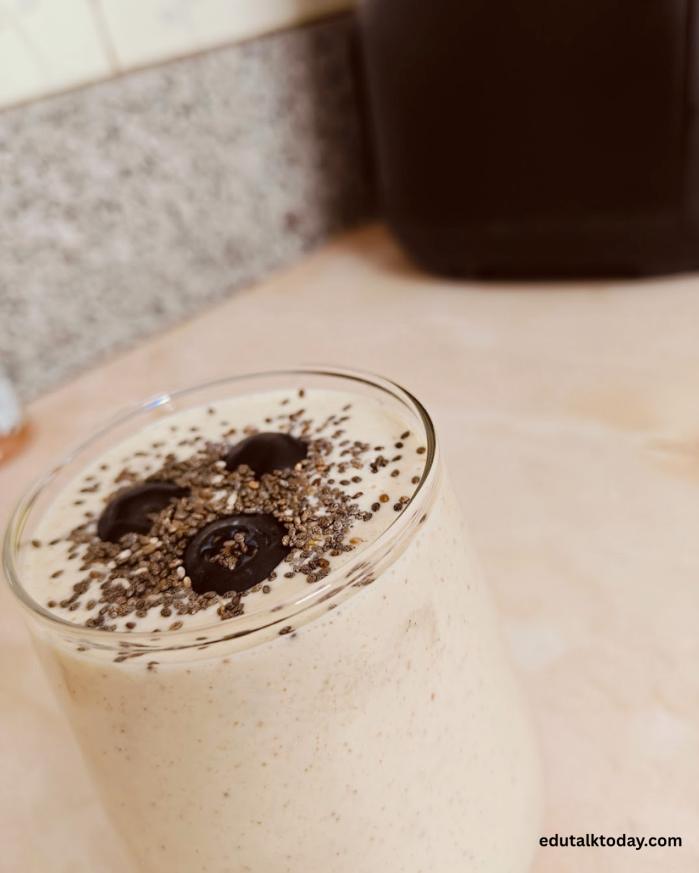 Nut Butter Avocado Oats Smoothie