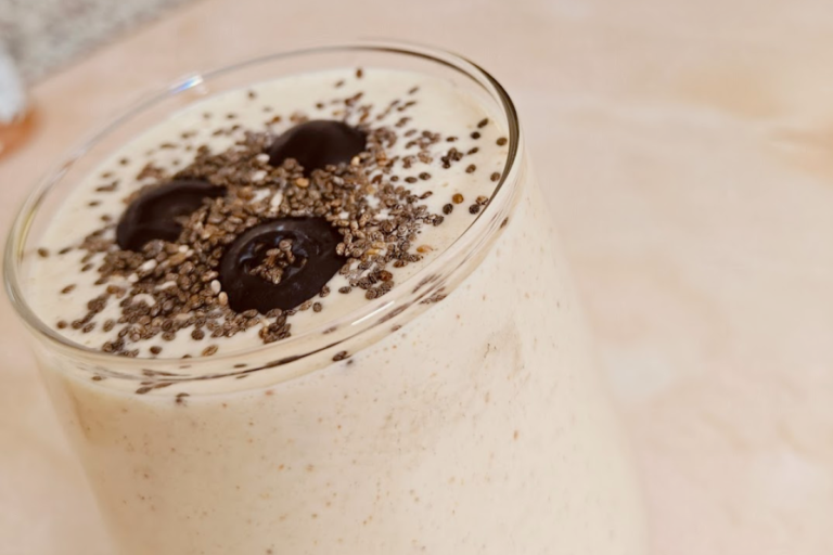 Nut Butter Avocado Oats Smoothie