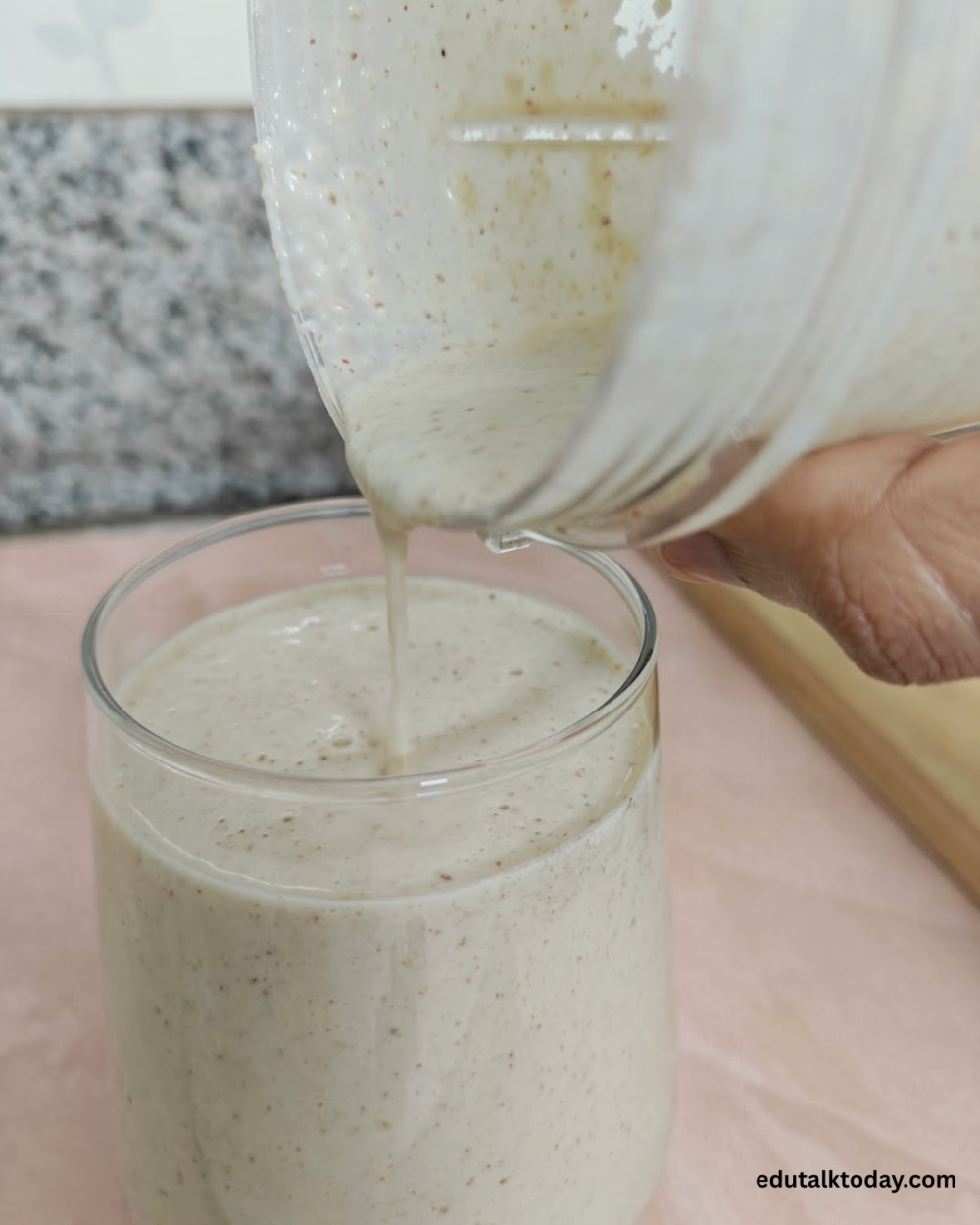 Nut Butter Avocado Oats Smoothie