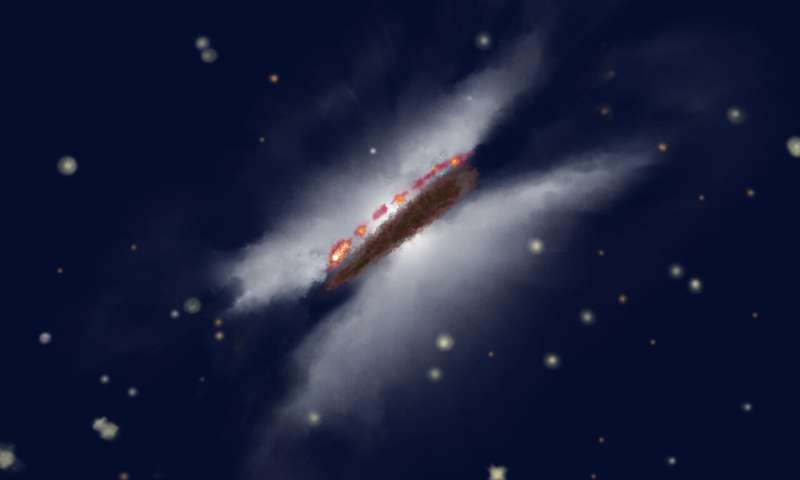 ALMA Devours a Cosmic Hamburger and Reveals New Clues About Giant Planet Formation