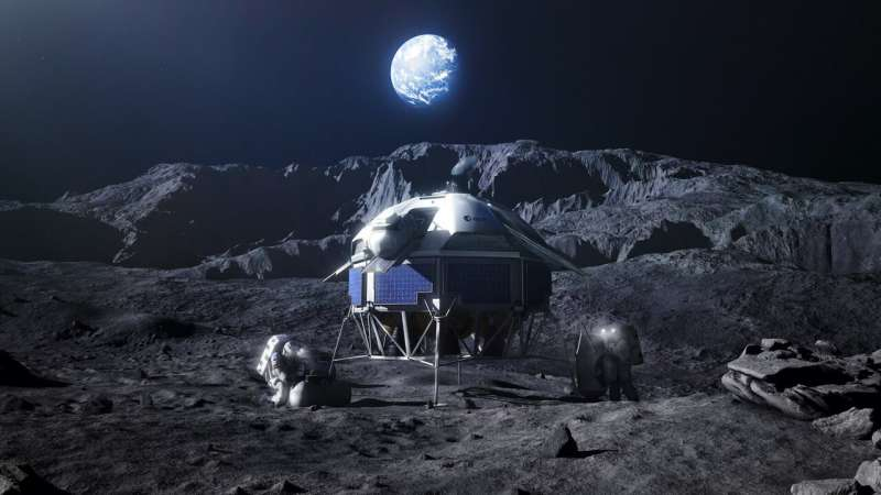 Lunar Spacecraft Exhaust Could Obscure Clues to the Origins of Life