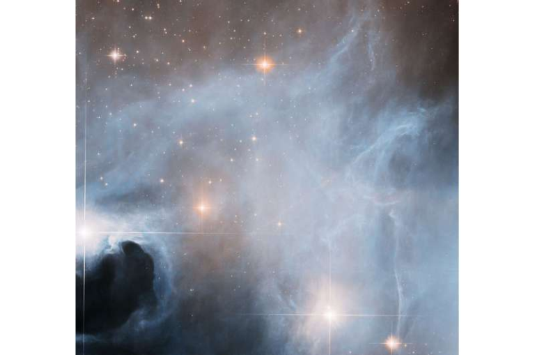 Hubble Observes a Ghostly Cloud That Is Surprisingly Alive With Star Formation